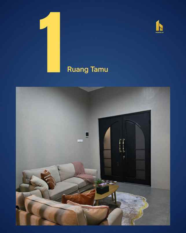 jual rumah bu royal hegarmanah