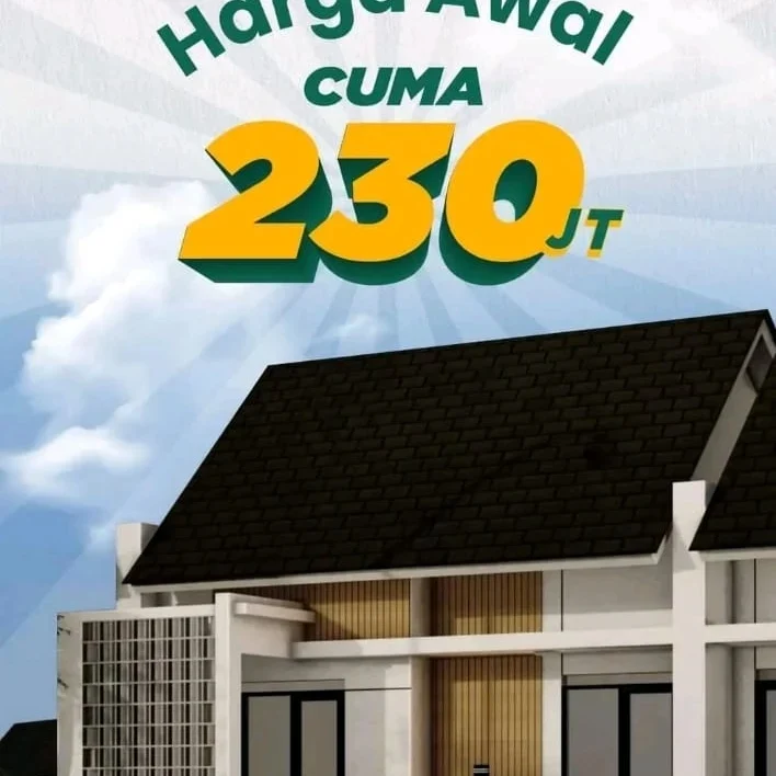 jual rumah komersial siap bangun