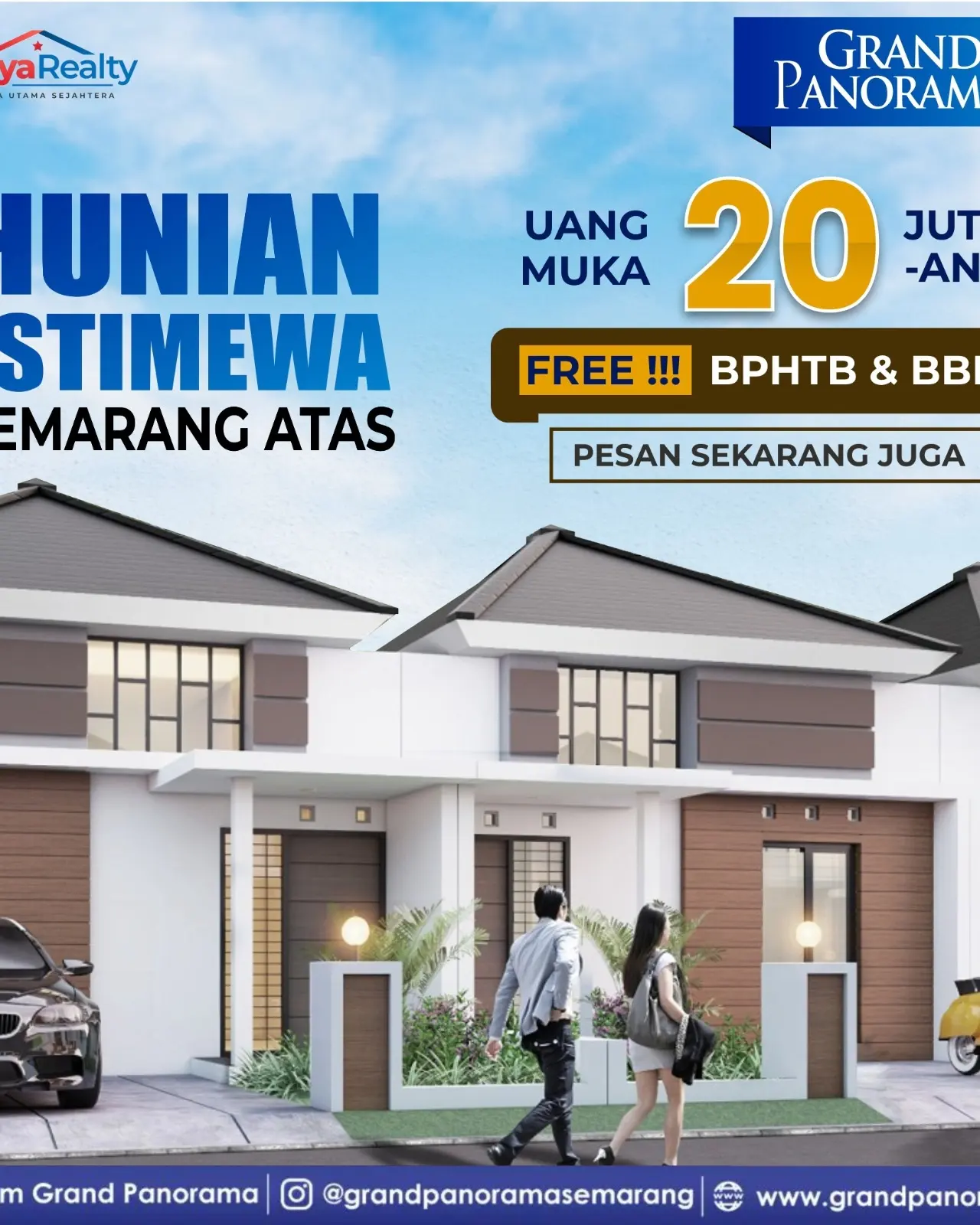 jual rumah mewah siap huni dp 20 jutaan