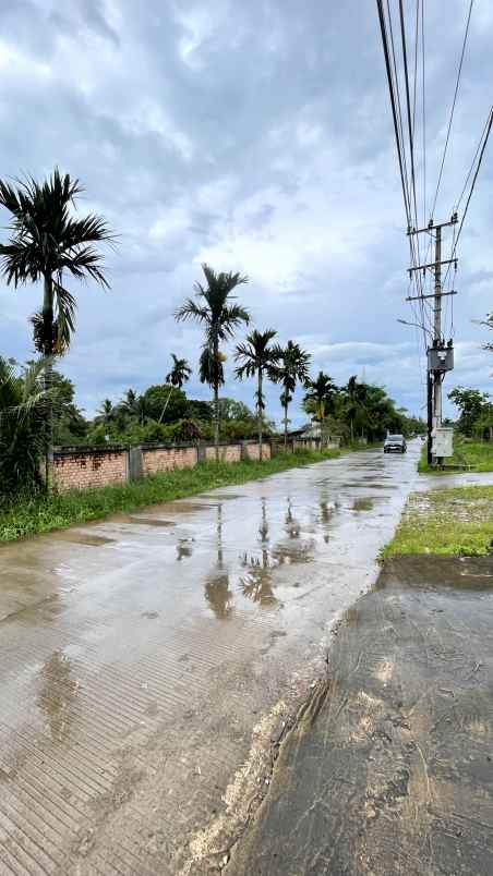 kavling sukawinatan siap bangun strategis palembang