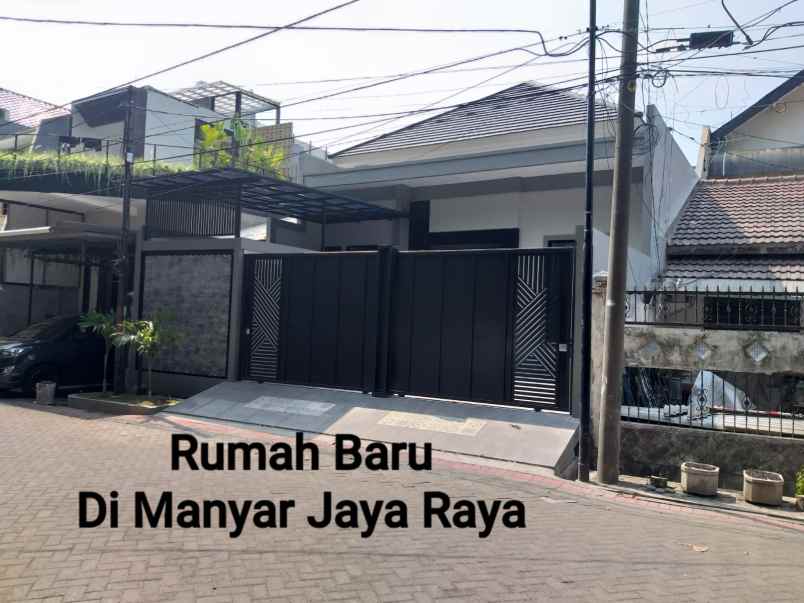 Manyar Jaya Raya Blok B - New Gress Minimalis Siap Huni