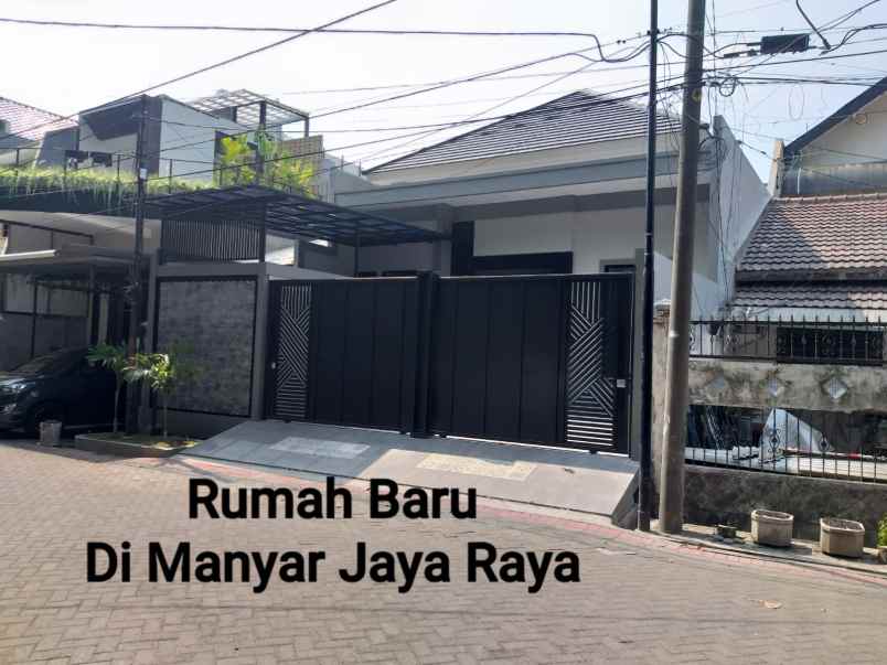 manyar jaya raya blok b new gress minimalis siap huni