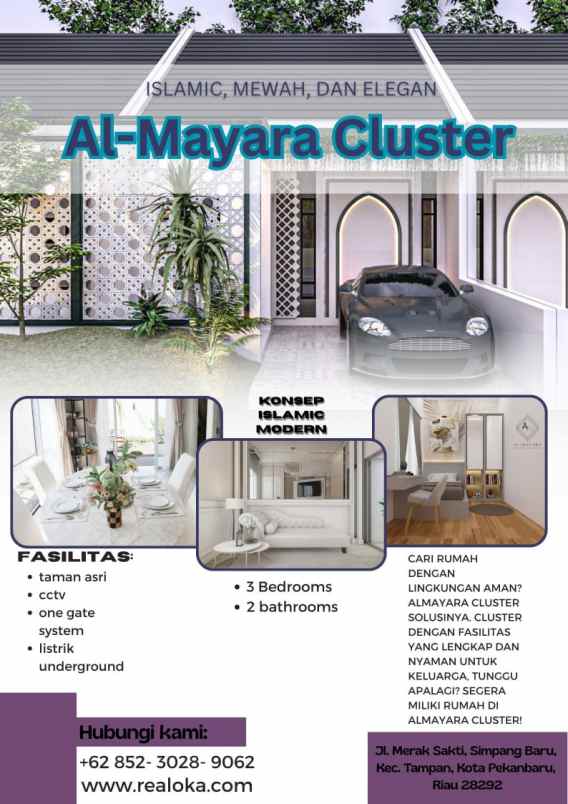 perumahan cluster islami al mayara