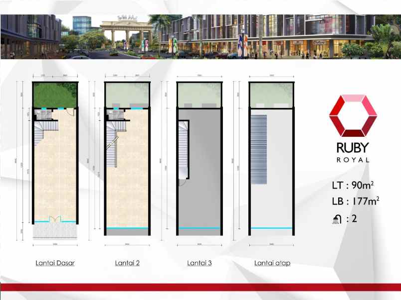 ruko gudang kantor jalan yusuf singadekane