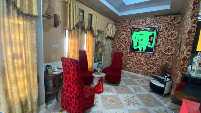 rumah 2 lantai dijual jl taman karya panam type 45