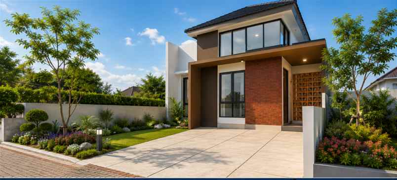 rumah di villa bandung indah cileunyi bandung timur