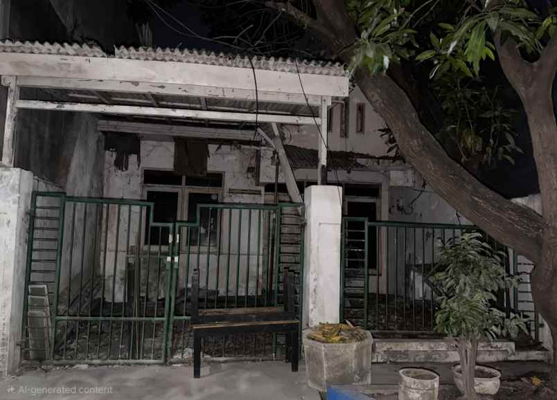 rumah hitung tanah 1 lantai di pondok chandra