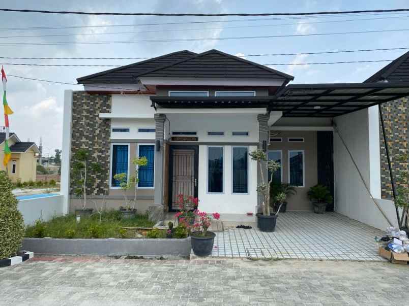 rumah impian cluster asri di jalan melati pekanbaru