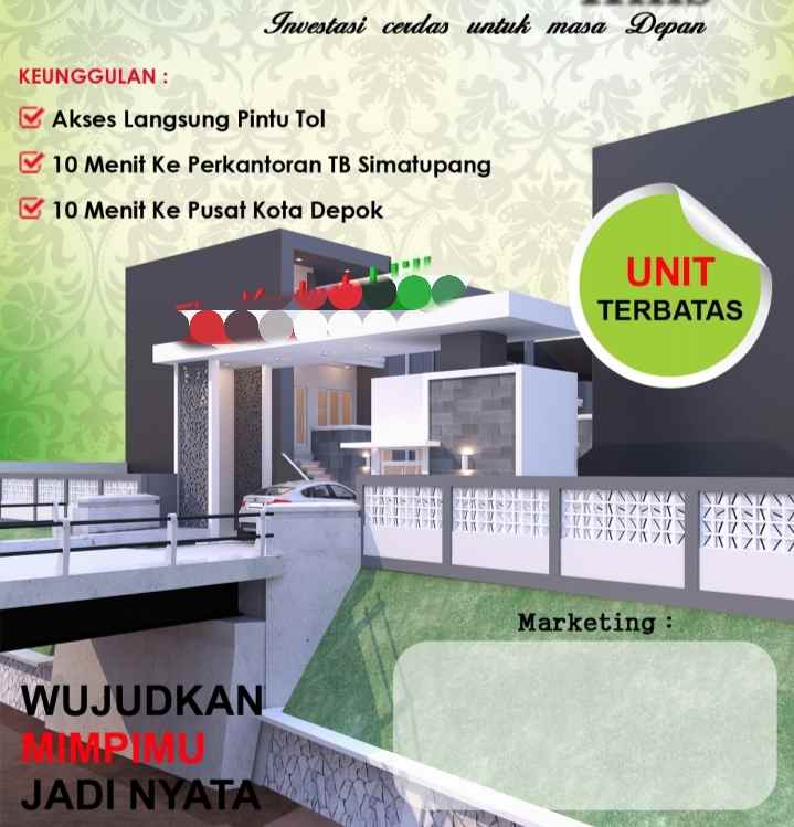 rumah krukut cinere depok
