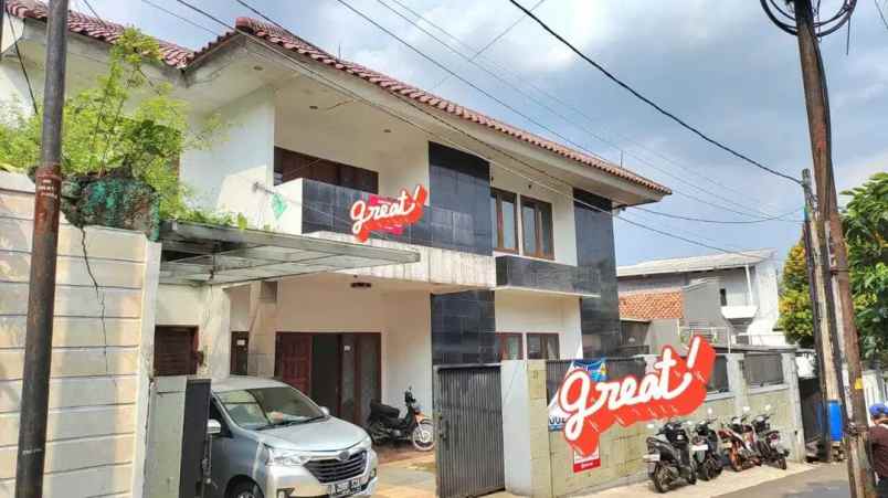 rumah mewah minimalis di jalan bendi kebayoran lama