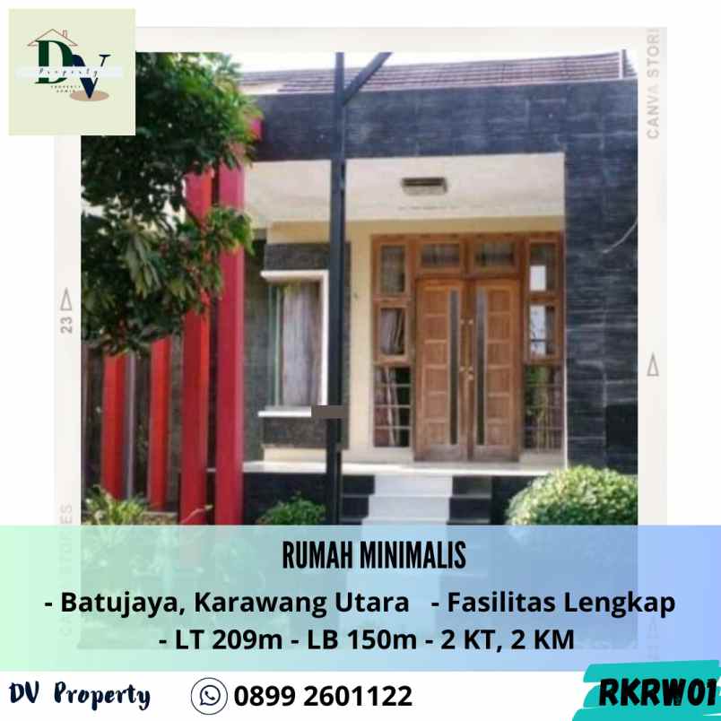 Rumah Minimalis Siap Huni Murah Di Batujaya Karawang