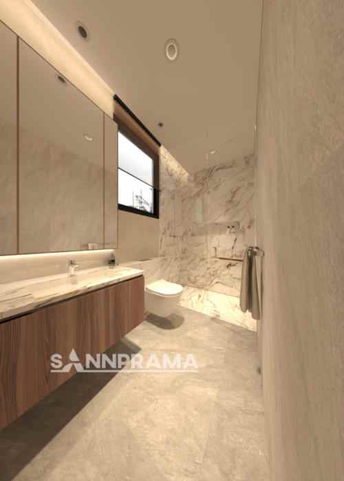 rumah modern dan mewah di sentul