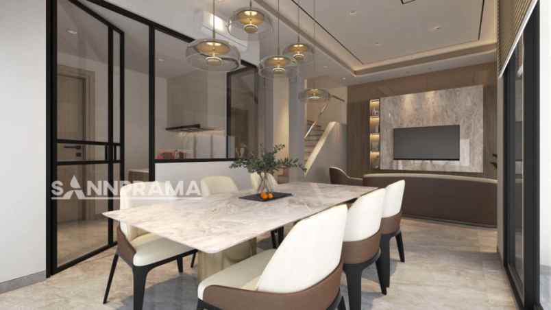 rumah modern dan mewah di sentul