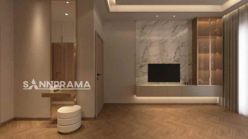 rumah modern dan mewah di sentul