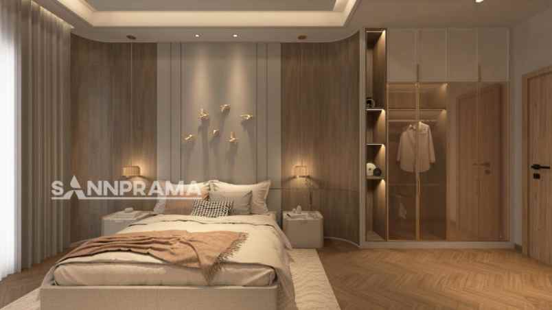 rumah modern dan mewah di sentul