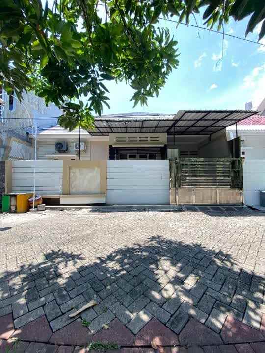 rumah mulyosari surabaya dekat taman semi furnish