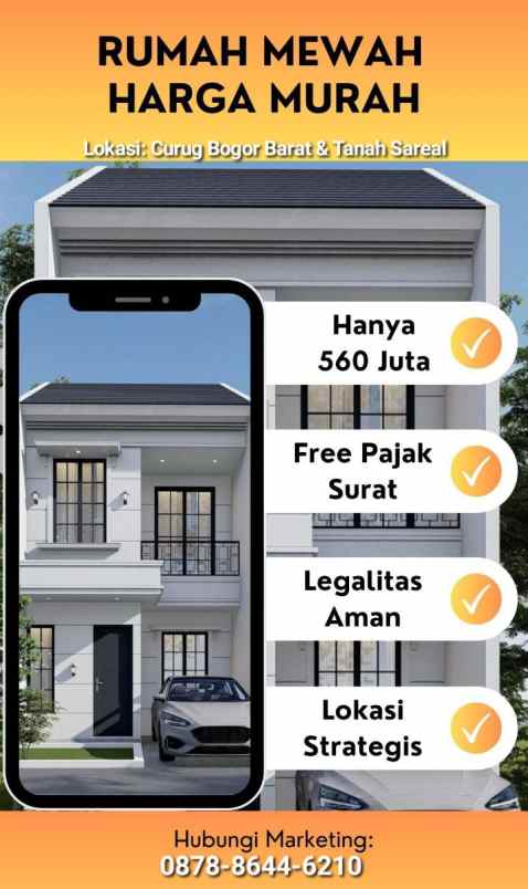 rumah murah kedungwaringin cimanggu bogor
