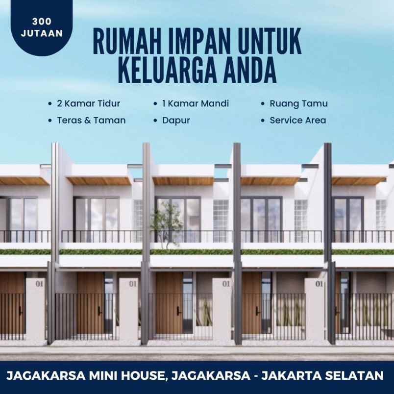 rumah murah strategis jagakarsa jakarta selatan