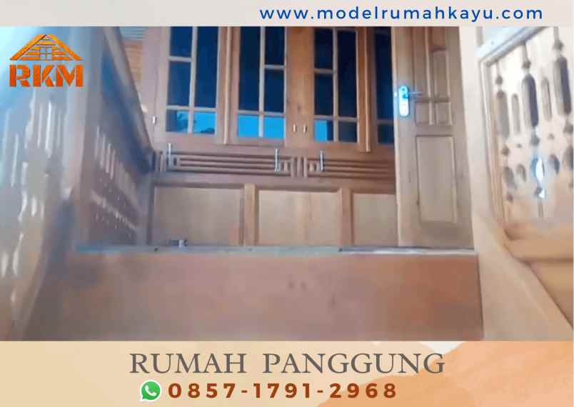 rumah panggung minimalis ukuran 6x8 meter