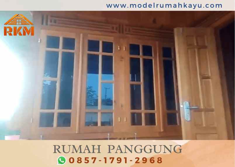 rumah panggung minimalis ukuran 6x8 meter