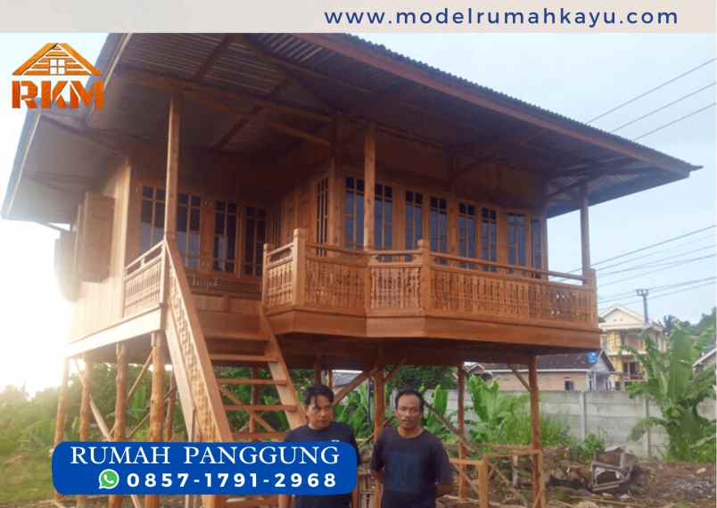 rumah panggung minimalis ukuran 6x8 meter