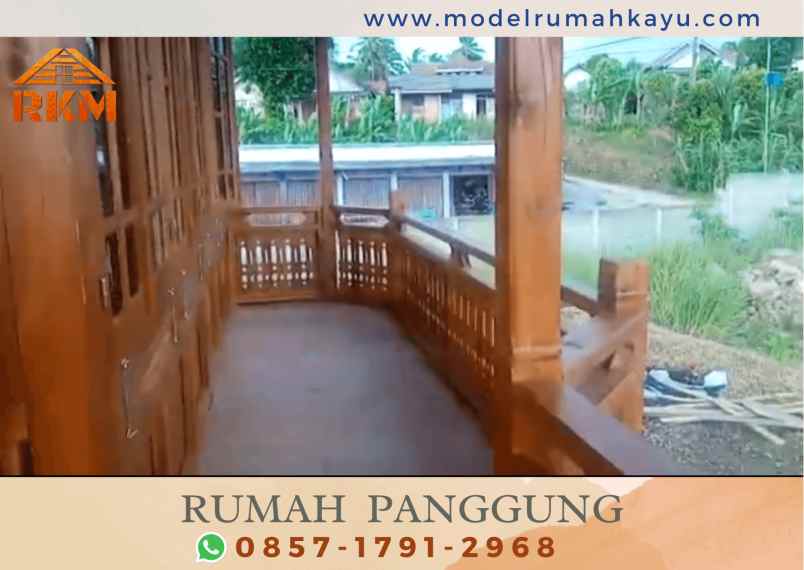 rumah panggung minimalis ukuran 6x8 meter