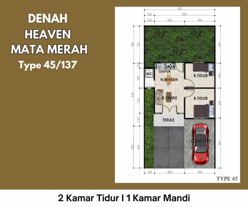 rumah pinggir jl taqwa mata merah