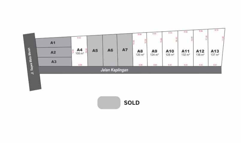 rumah pinggir jl taqwa mata merah