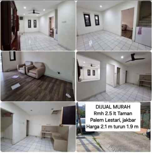 rumah renov atap di taman palem lestari