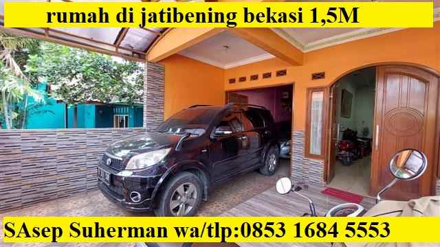 rumah shm di jatibening bekasi bebas banjir strategis
