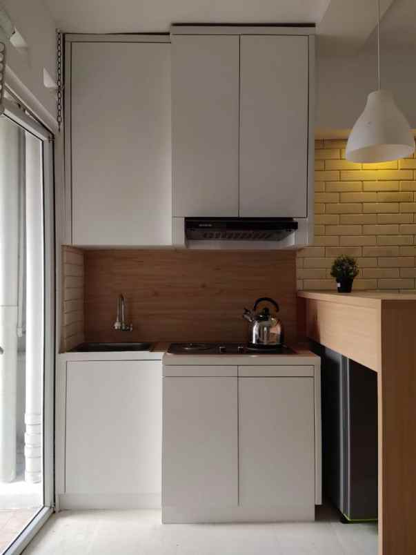 sewa apartemen 2 kamar furnish di green pramuka city