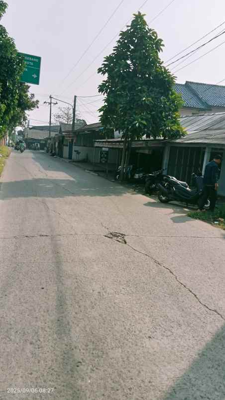 tanah 2200 m2 kota bekasi