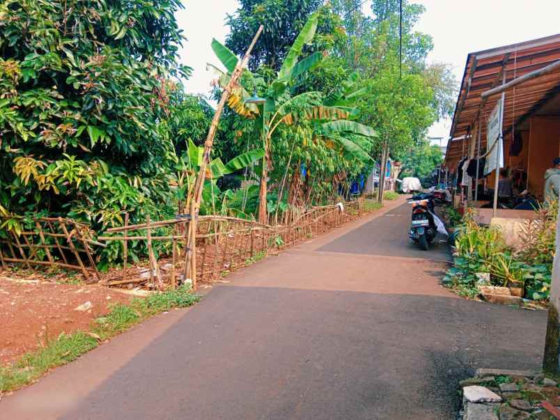 tanah 500m2 shm dekat stasiun cisauk rp 2jt m2