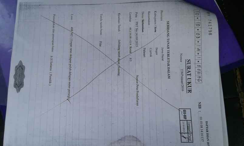 tanah cihideung palasari bogor