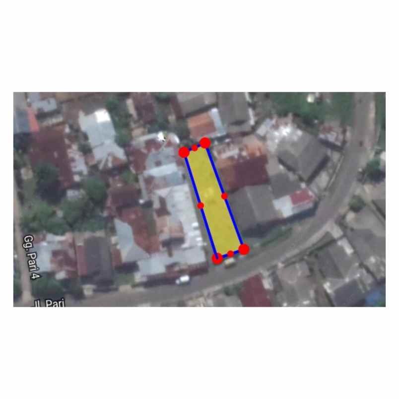 tanah dekat kantor kel pd cabe