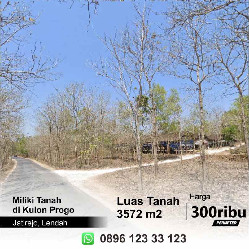 tanah di lendah kulon progo 30 menit ke bandara