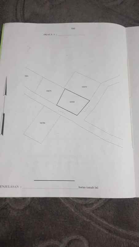 tanah di rajabasa jaya jl bima dekat ke sekolah yadika