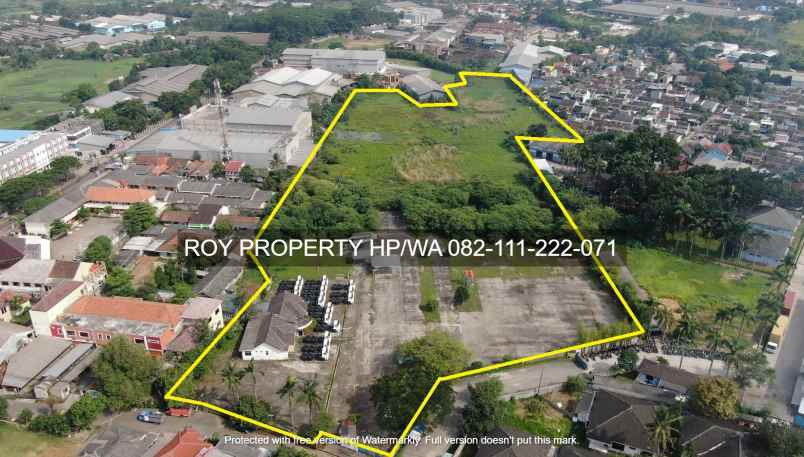 tanah jl stpi curug kadu jaya