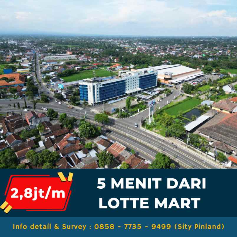 tanah kavling 300 jutaan dekat stadion maguwoharjo