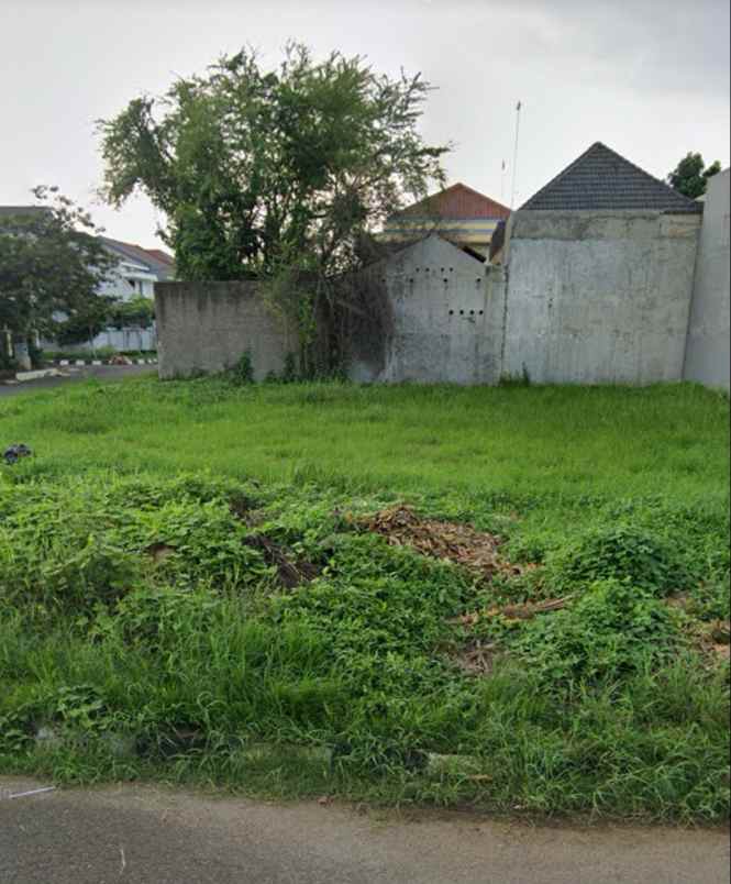 tanah kavling hook di taman modern jakarta timur