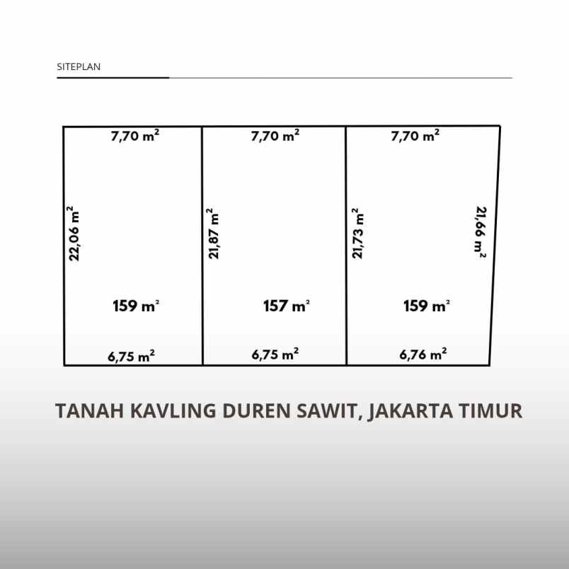 tanah kavling siap bangun duren sawit jakarta timur