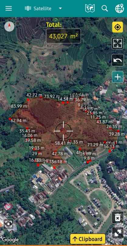 tanah komersil siap bangun dekat taman dayu pandaan