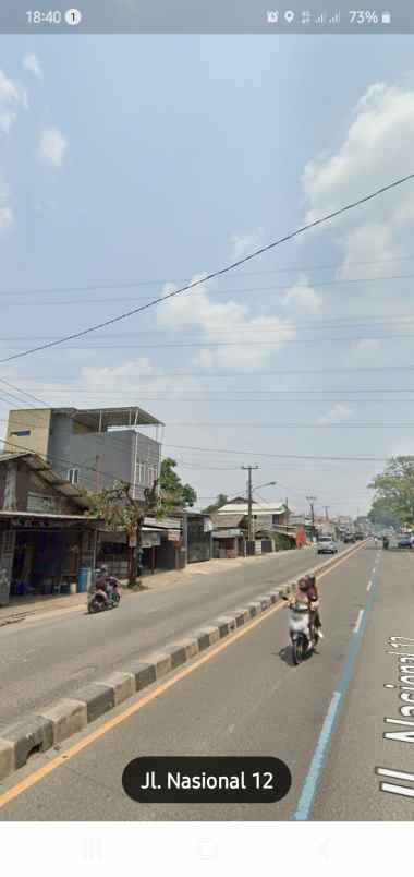 tanah ngantong strategis jl nasional12