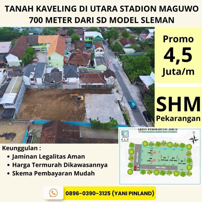 tanah strategis utara stadion maguwoharjo sleman
