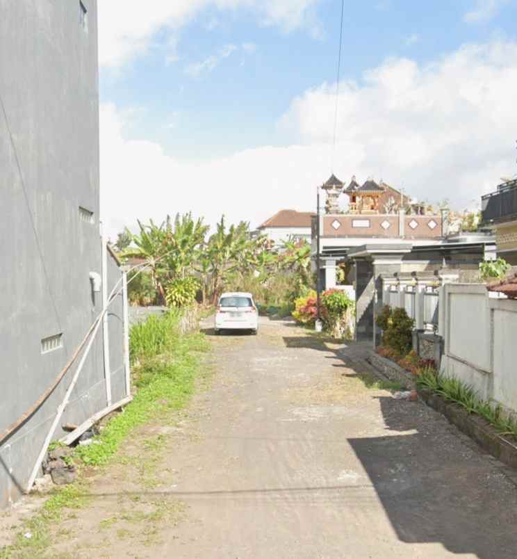 tanah zona pink view gunung dekat bali handara golf