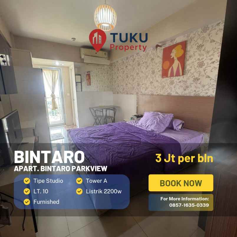 apartemen bintaro parkview free ipl