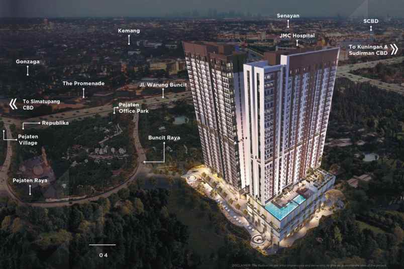 apartemen jl condet pejaten
