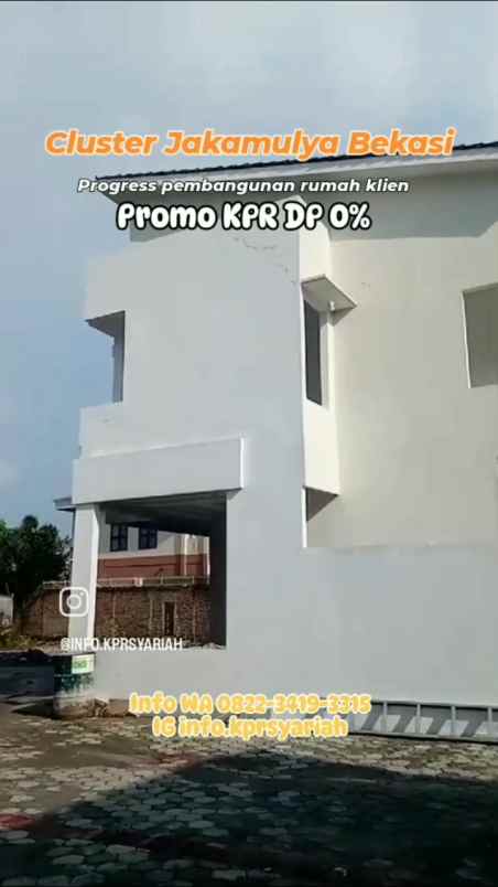 cluster jakamulya bekasi dekat grand galaxy bisa kpr