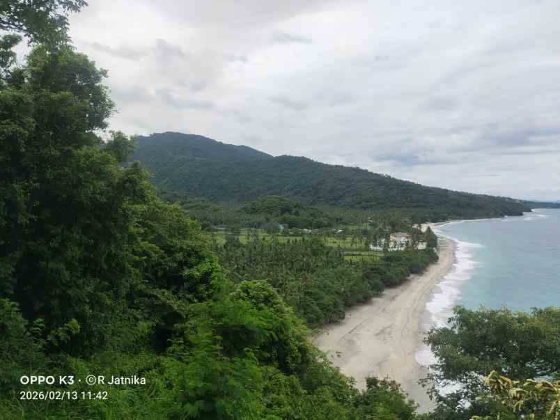 dijual lahan oceanfront premium lombok utara