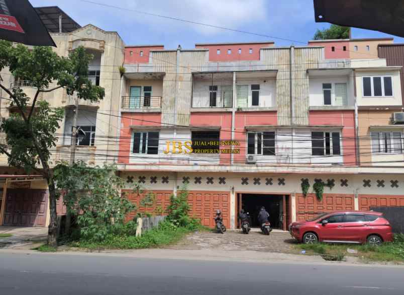 dijual ruko gudang kantor jalan kapten muslim dekat